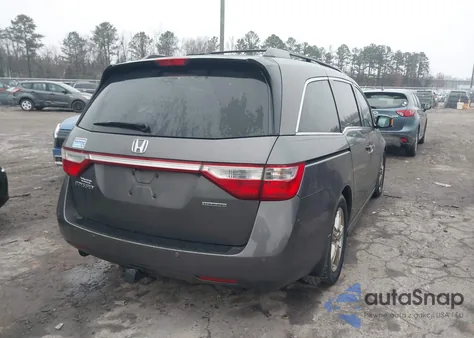 2012 Honda Odyssey Touring/Touring Elite from USA, damaged, VIN 5FNRL5H92CB078025